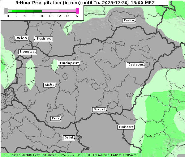Niederschlag, 30. 12. 2025