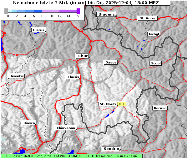 Neuschnee, 4. 12. 2025