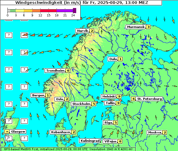 Wind, 29. 8. 2025