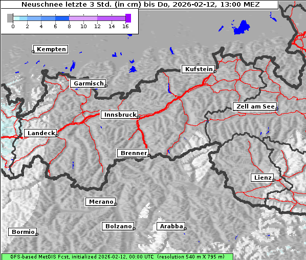 Neuschnee, 12. 2. 2026