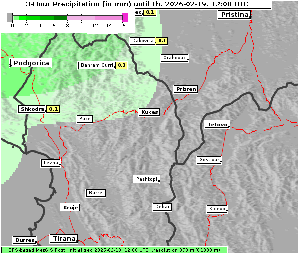 Niederschlag, 19. 2. 2026