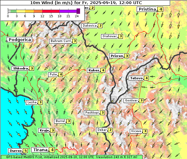 Wind, 19. 9. 2025