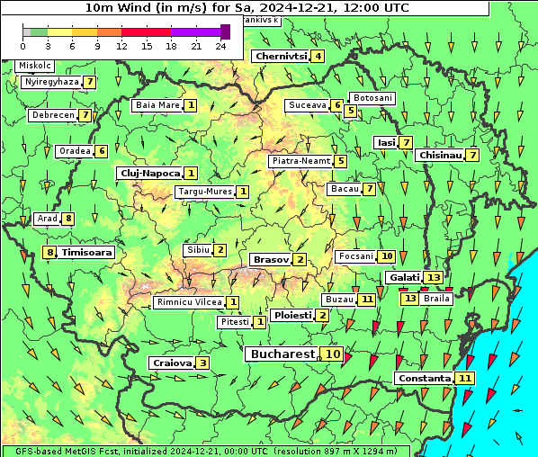 Wind, 21. 12. 2024