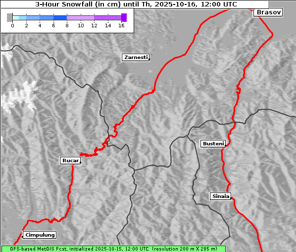 Neuschnee, 16. 10. 2025