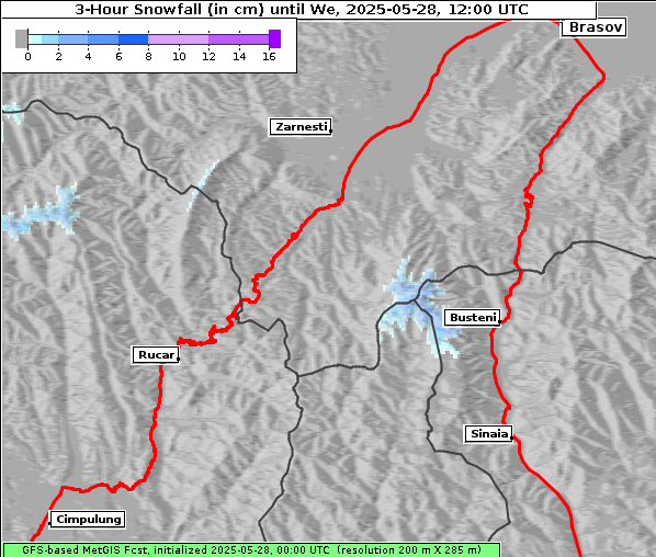 Neuschnee, 28. 5. 2025