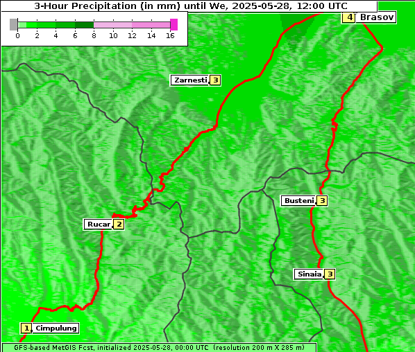 Niederschlag, 28. 5. 2025