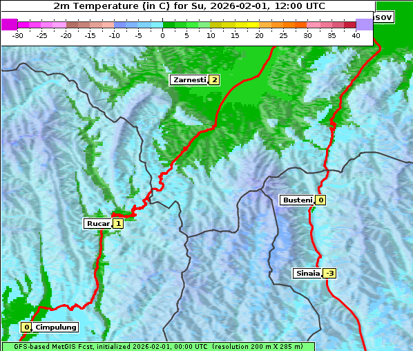Temperatur, 1. 2. 2026