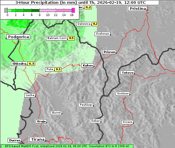 Niederschlag, 19. 2. 2026