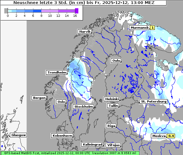 Neuschnee, 12. 12. 2025