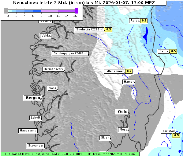 Neuschnee, 7. 1. 2026