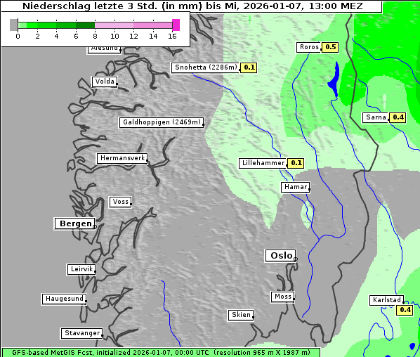 Niederschlag, 7. 1. 2026