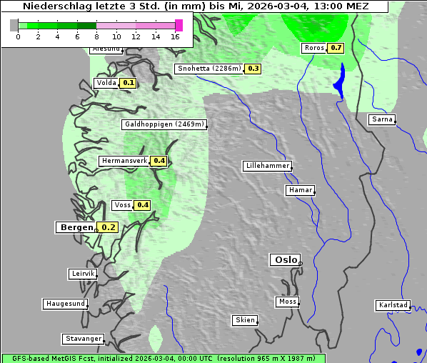 Niederschlag, 4. 3. 2026