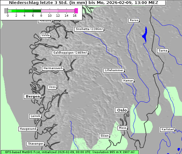 Niederschlag, 9. 2. 2026