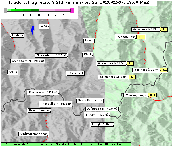Niederschlag, 7. 2. 2026