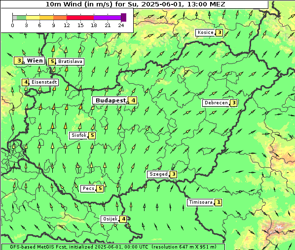 Wind, 1. 6. 2025