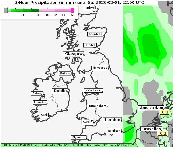 Niederschlag, 1. 2. 2026