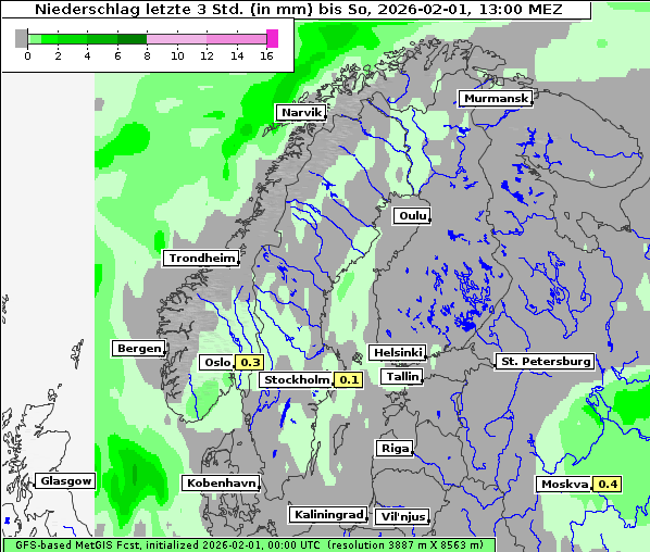 Niederschlag, 1. 2. 2026