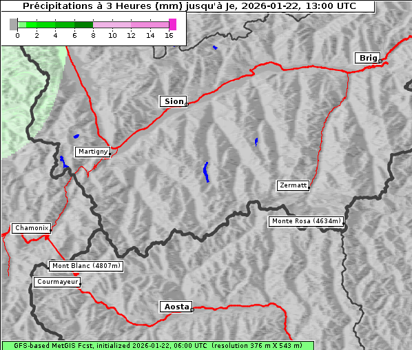 Niederschlag, 22. 1. 2026