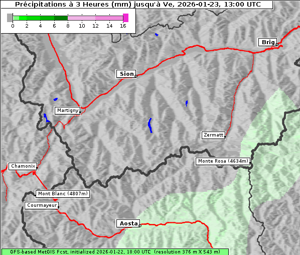 Niederschlag, 23. 1. 2026