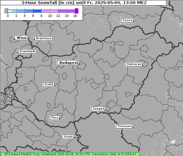 Neuschnee, 9. 5. 2025