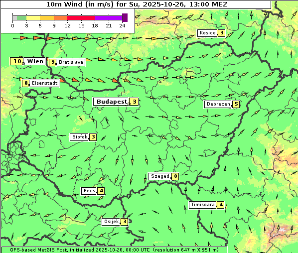 Wind, 26. 10. 2025