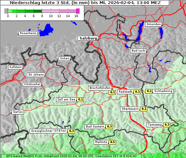 Niederschlag, 4. 2. 2026