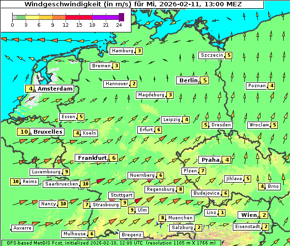 Wind, 11. 2. 2026