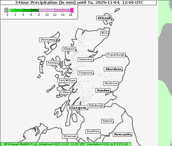 Niederschlag, 4. 11. 2025