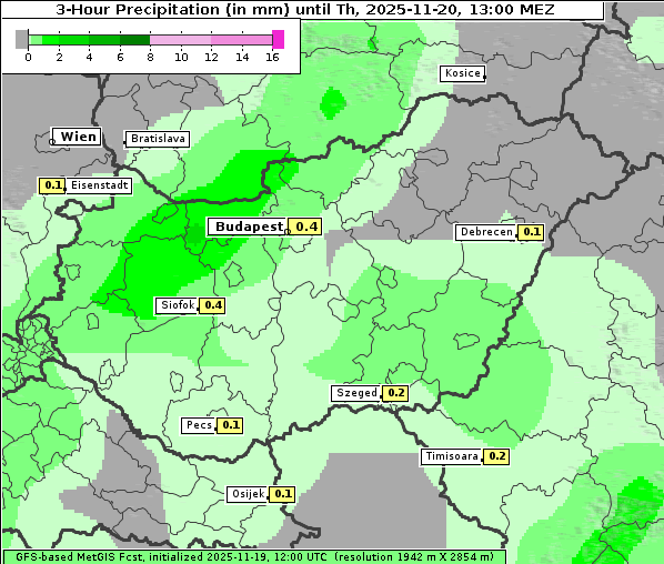 Niederschlag, 20. 11. 2025