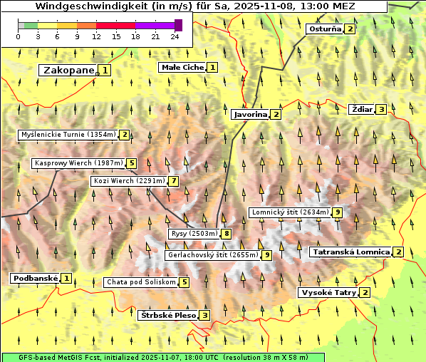 Wind, 8. 11. 2025