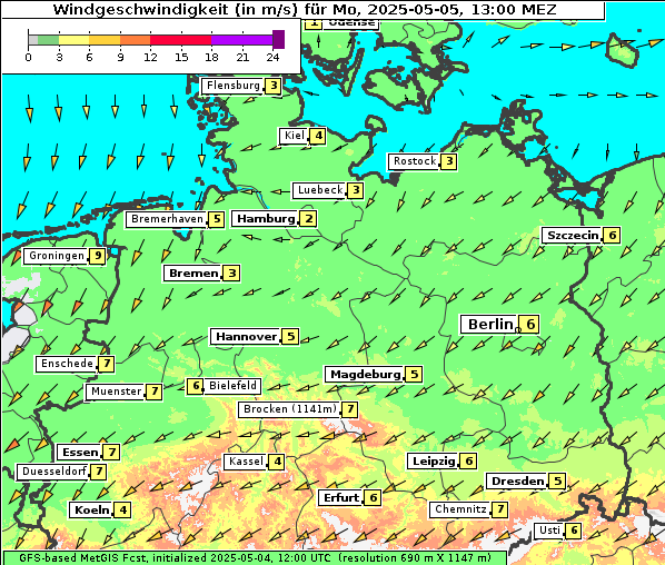 Wind, 5. 5. 2025