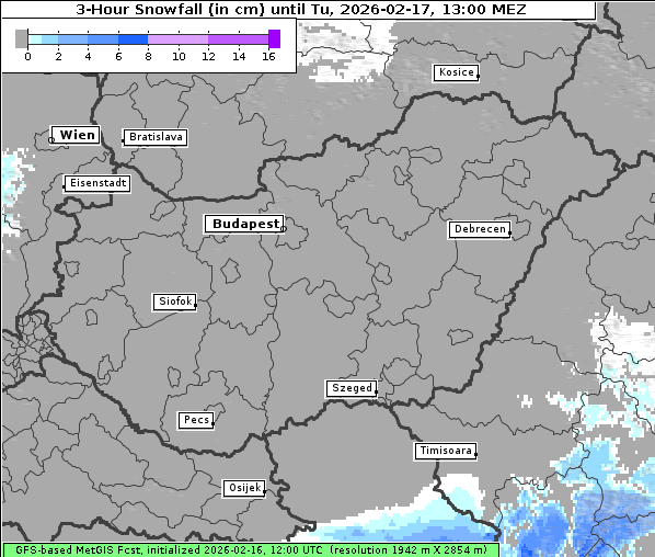 Neuschnee, 17. 2. 2026