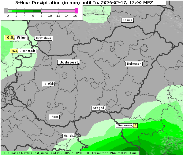 Niederschlag, 17. 2. 2026