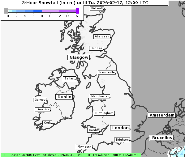 Neuschnee, 17. 2. 2026