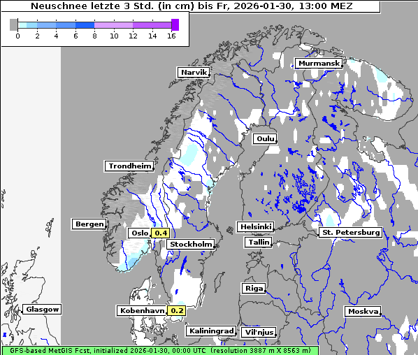 Neuschnee, 30. 1. 2026