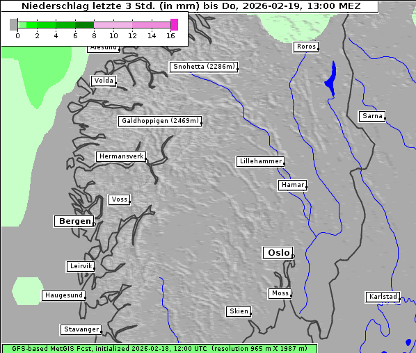 Niederschlag, 19. 2. 2026