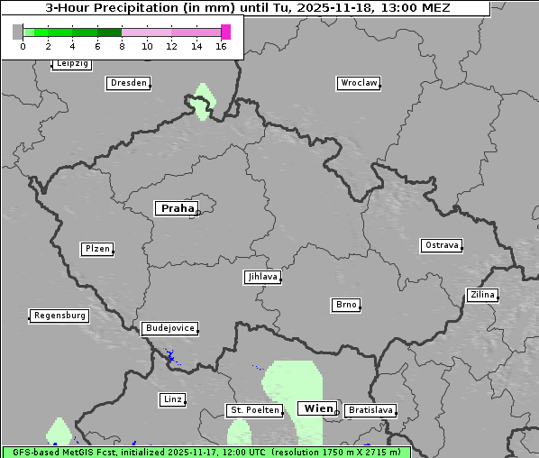 Niederschlag, 18. 11. 2025