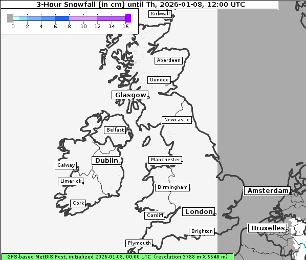Neuschnee, 8. 1. 2026