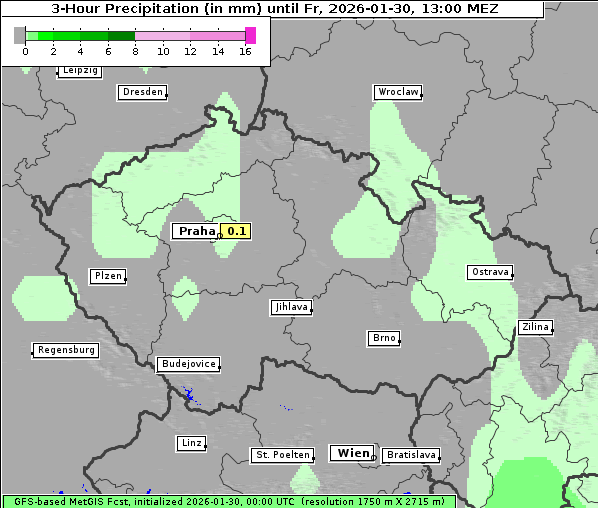 Niederschlag, 30. 1. 2026