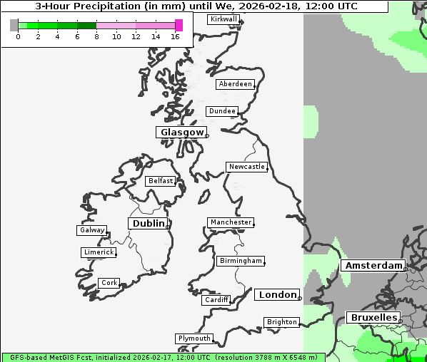 Niederschlag, 18. 2. 2026