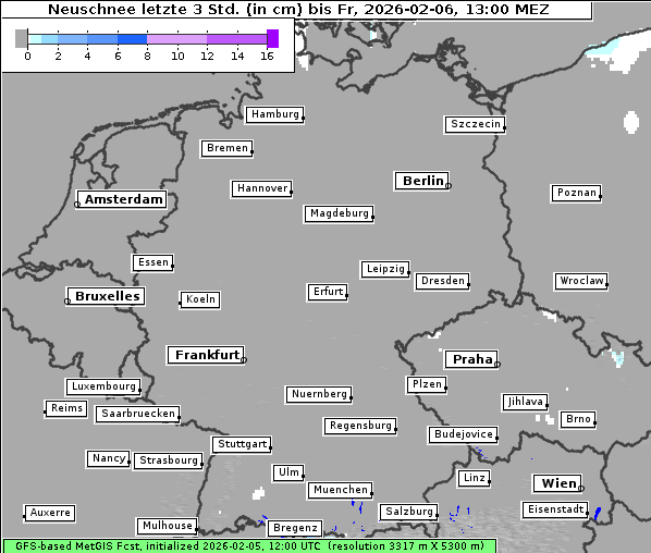 Neuschnee, 6. 2. 2026