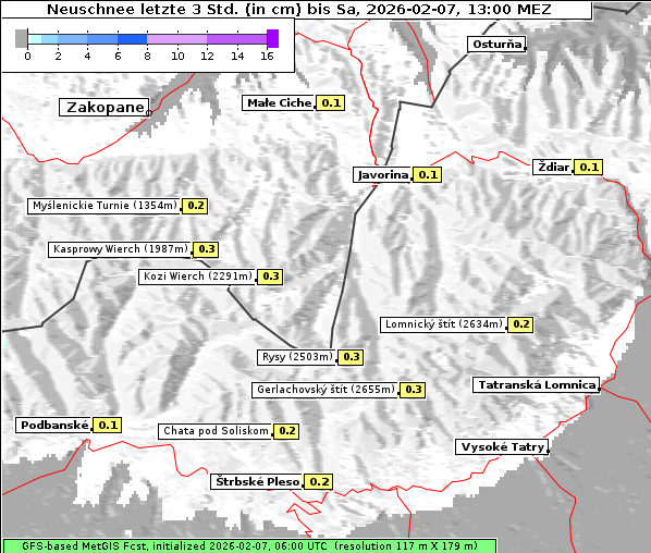 Neuschnee, 7. 2. 2026