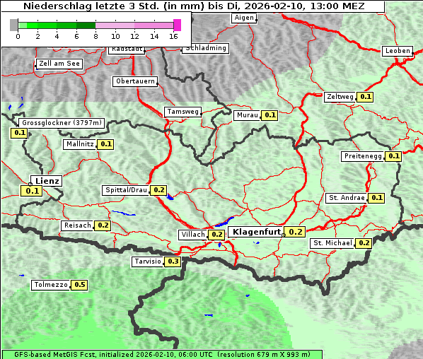 Niederschlag, 10. 2. 2026