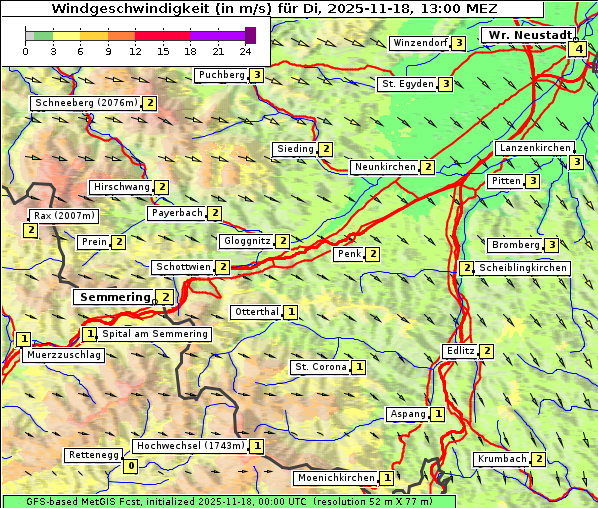Wind, 18. 11. 2025
