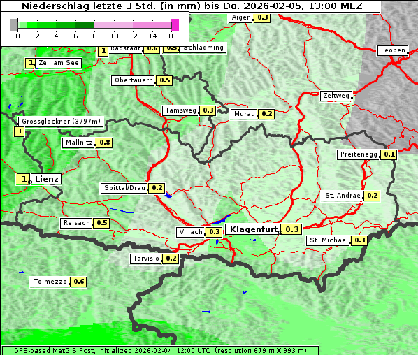 Niederschlag, 5. 2. 2026