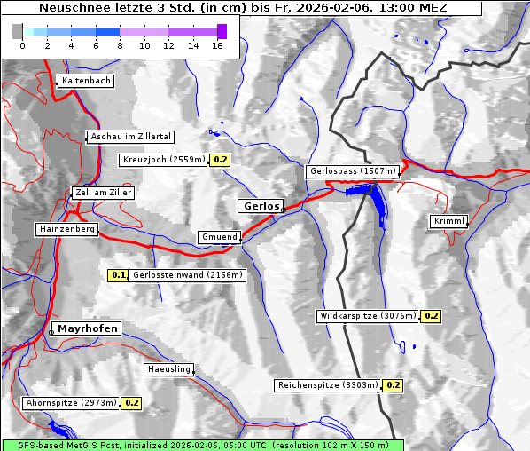 Neuschnee, 6. 2. 2026