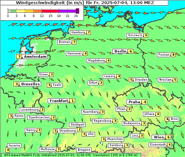 Wind, 4. 7. 2025