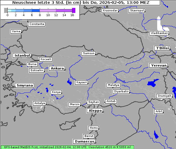 Neuschnee, 5. 2. 2026