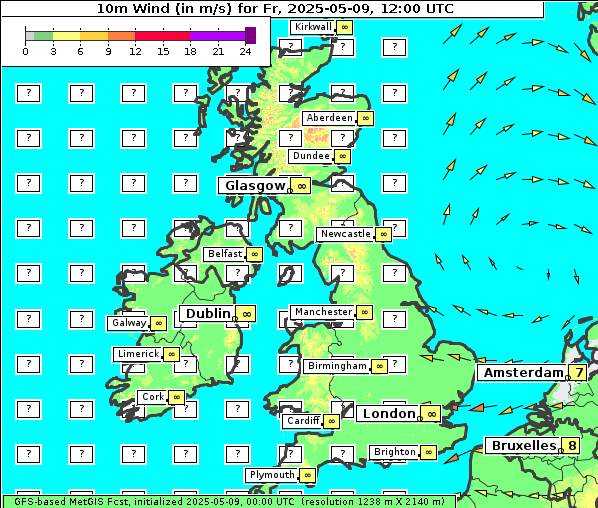 Wind, 9. 5. 2025