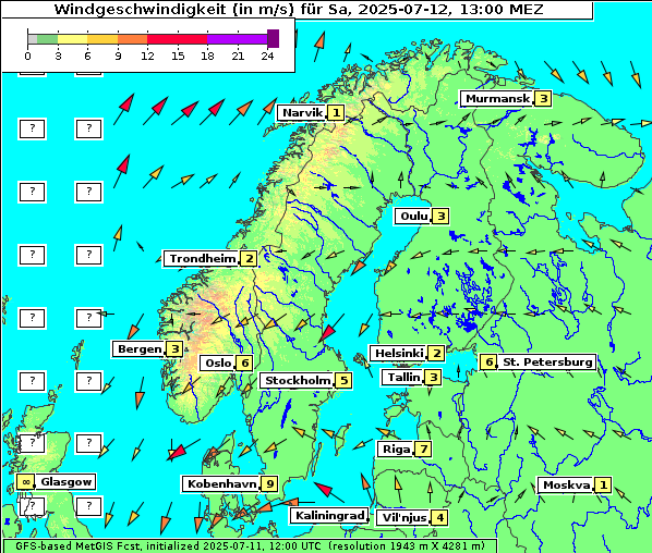 Wind, 12. 7. 2025
